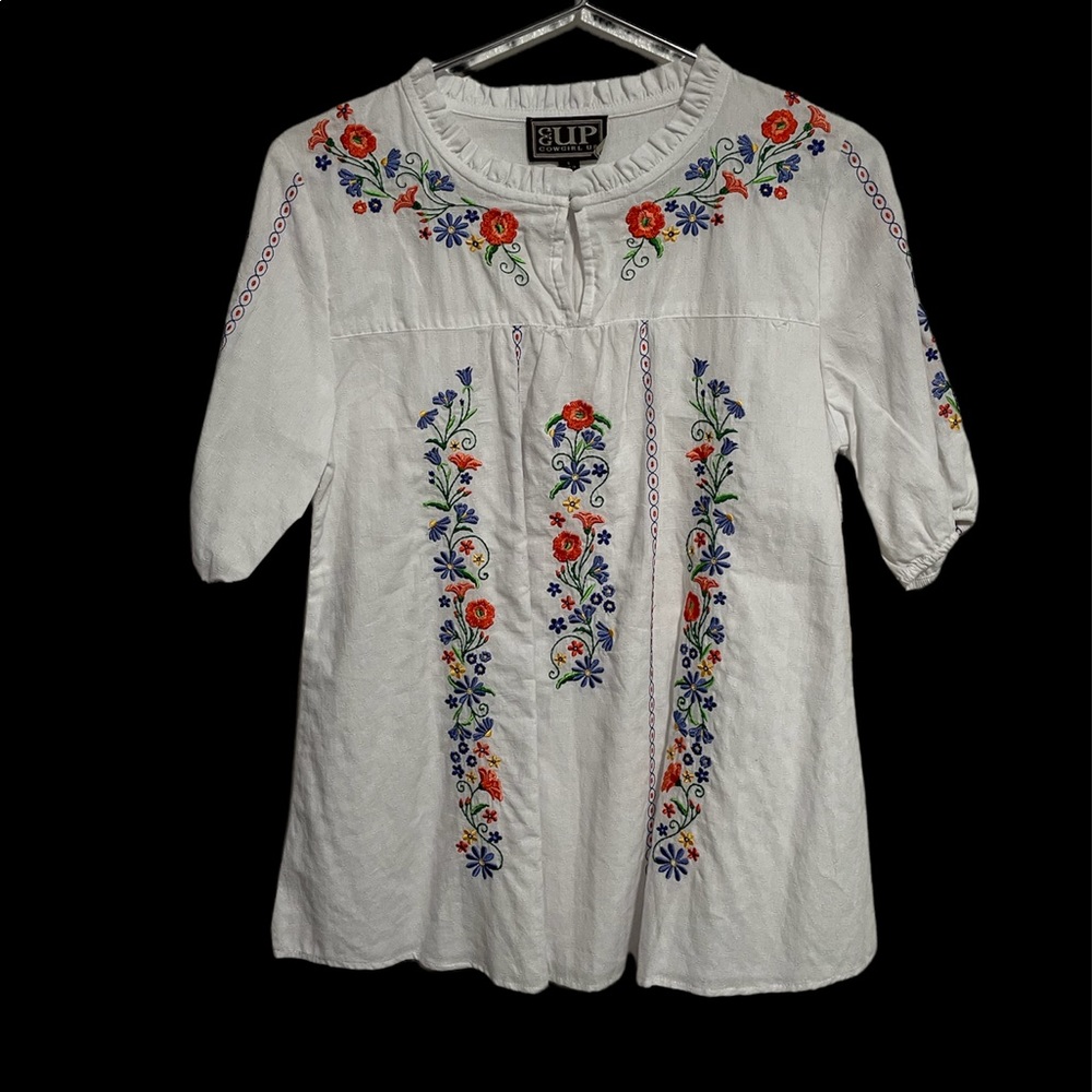 NWT~Up Cowboy blouse Sz Small NWT
